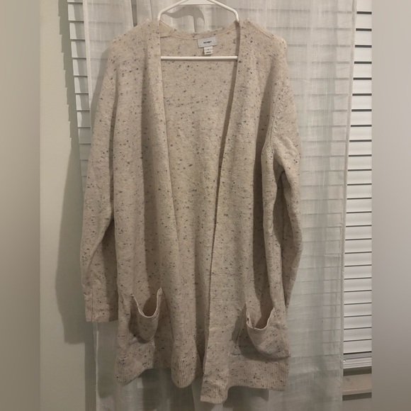 Old Navy Speckled Knit Open-Front Cardigan - Picture 1 of 3